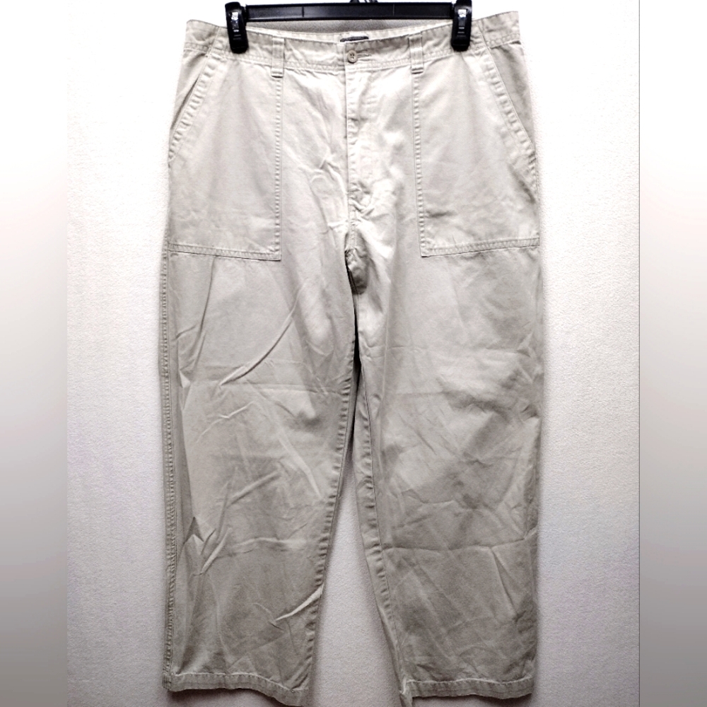 G.H. Bass & Co. Vintage Men's 38x30 Beige Chino Pants